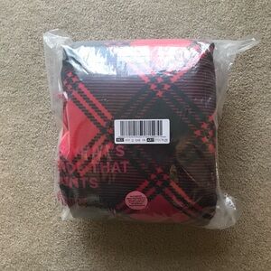 Victoria’s Secret PINK Red and Black Plaid Blanket